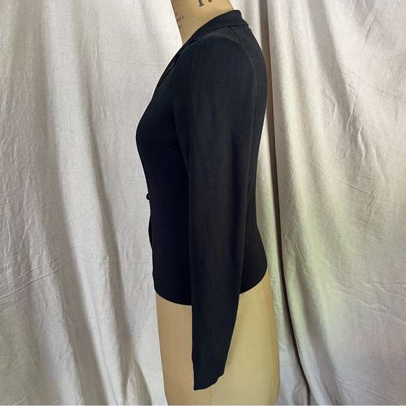 2/$20 Express Collared Button Front Ribbed Cardigan - Picture 3 of 13